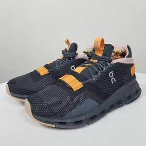 On Running Athleisure Cloudnova Black Rose Sneakers Size 6.5